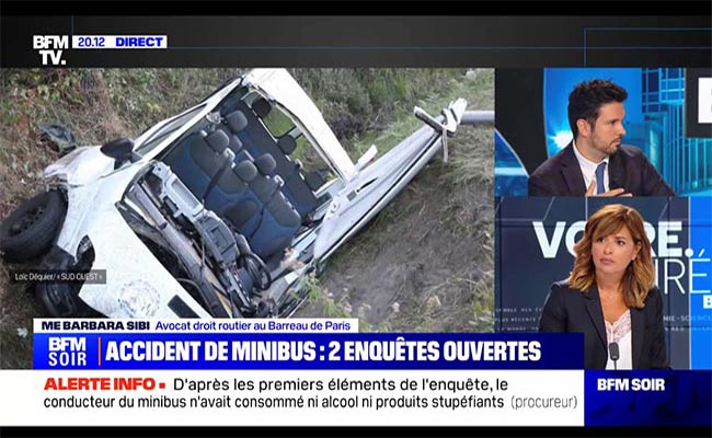 accident de minibus Lot-et-Garonne BFMTV