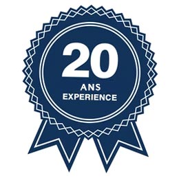 20 ans d'expérience